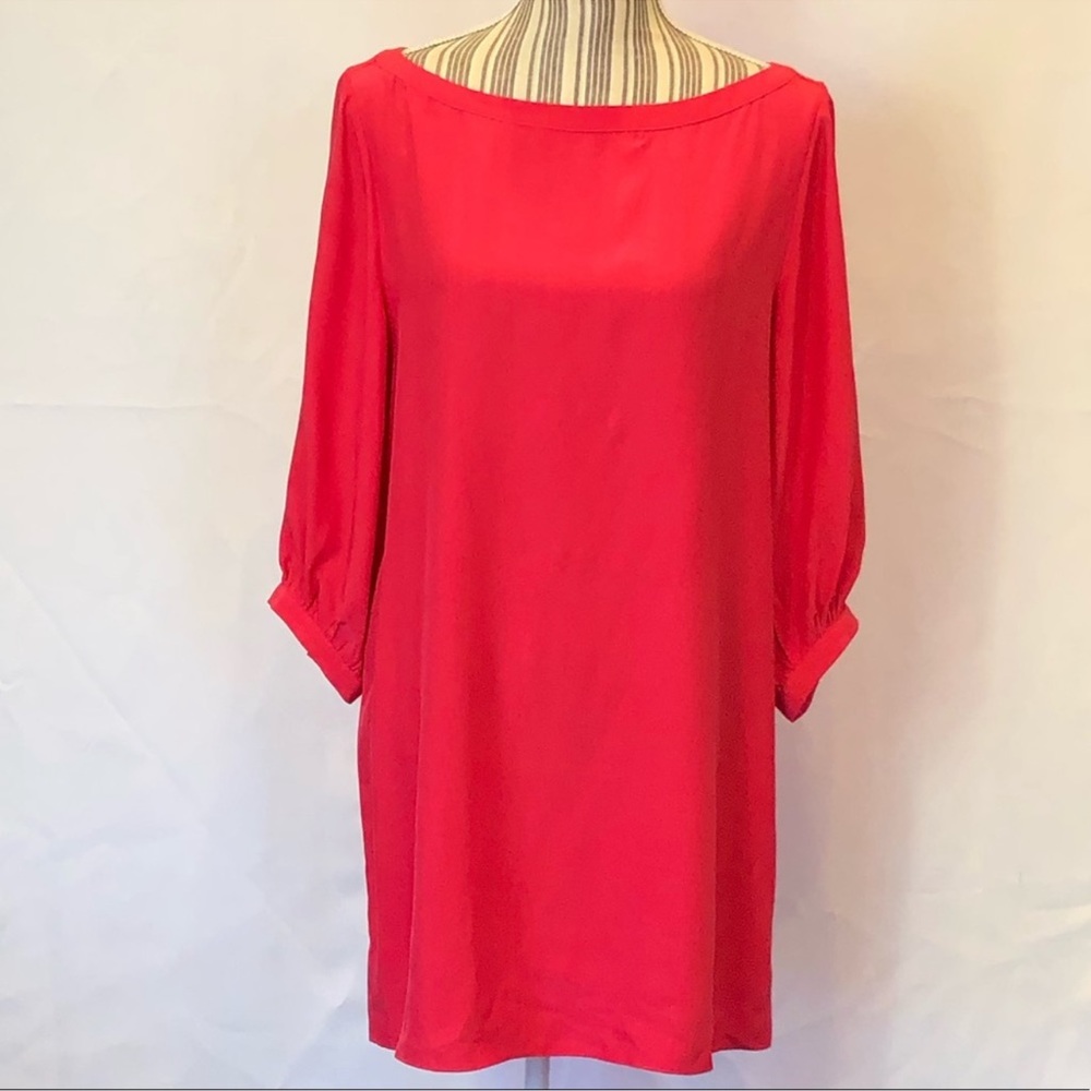 Elizabeth & James | 100% Silk Pink Dress | Size Large
